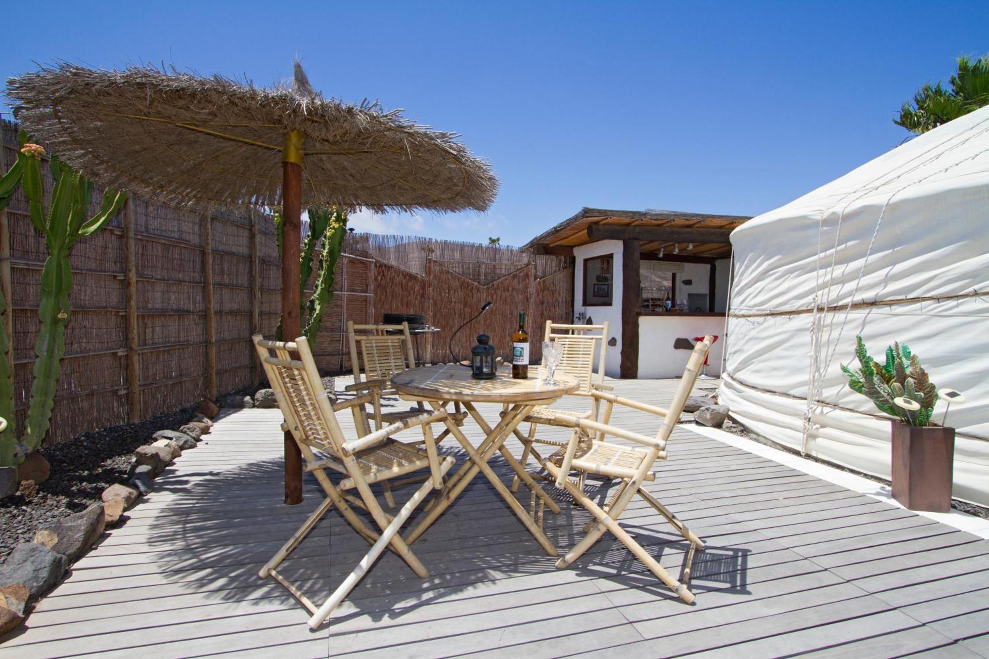 Finca De Arrieta Village - Yurts And Stone Cottages - Shared Pool - Walking Distance To Arrieta Beach - Eco Friendly Tabayesco エクステリア 写真